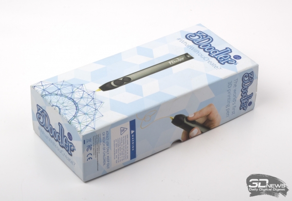  Упаковка 3D-ручки 3Doodler 